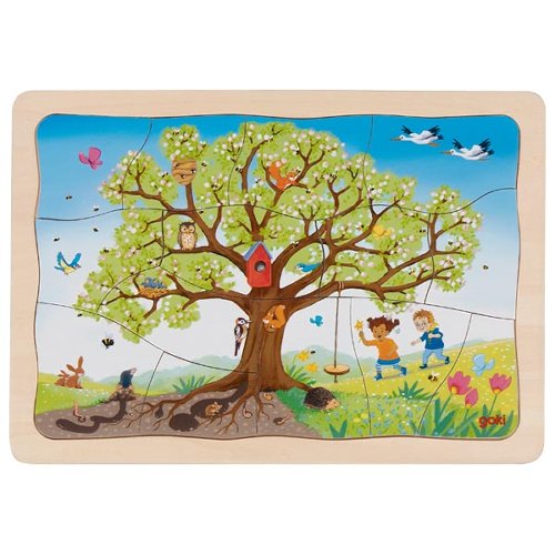 Goki Puzzle My Apple Tree
