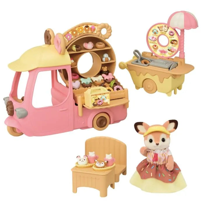 Sylvanian Families Dip Dip Donuts Wagon