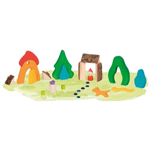 Goki The Goki-Evolution Building Block Set Magical Dwarf Glade