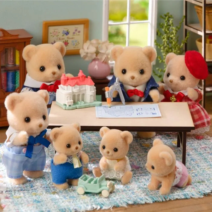 Sylvanian Families Biscuit Bear Sister & Brother - Delicious Picnic