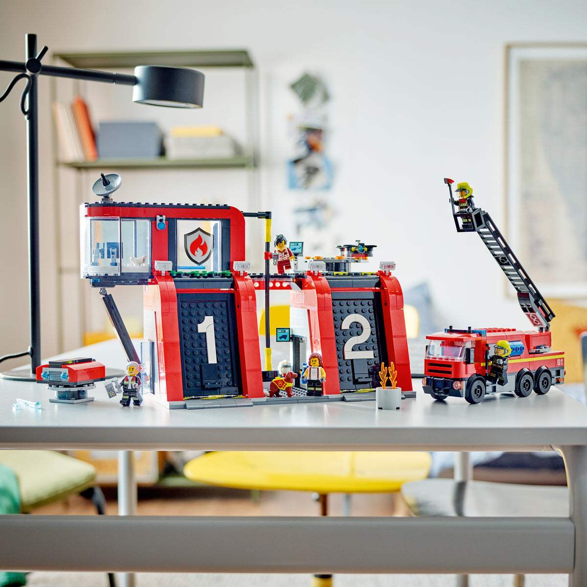 LEGO City 60414 Fire Station with Fire Truck