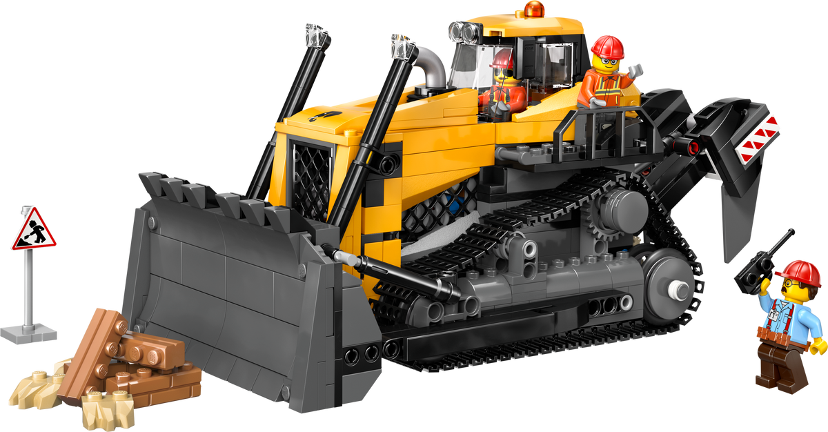 LEGO City 60466 Yellow Bulldozer