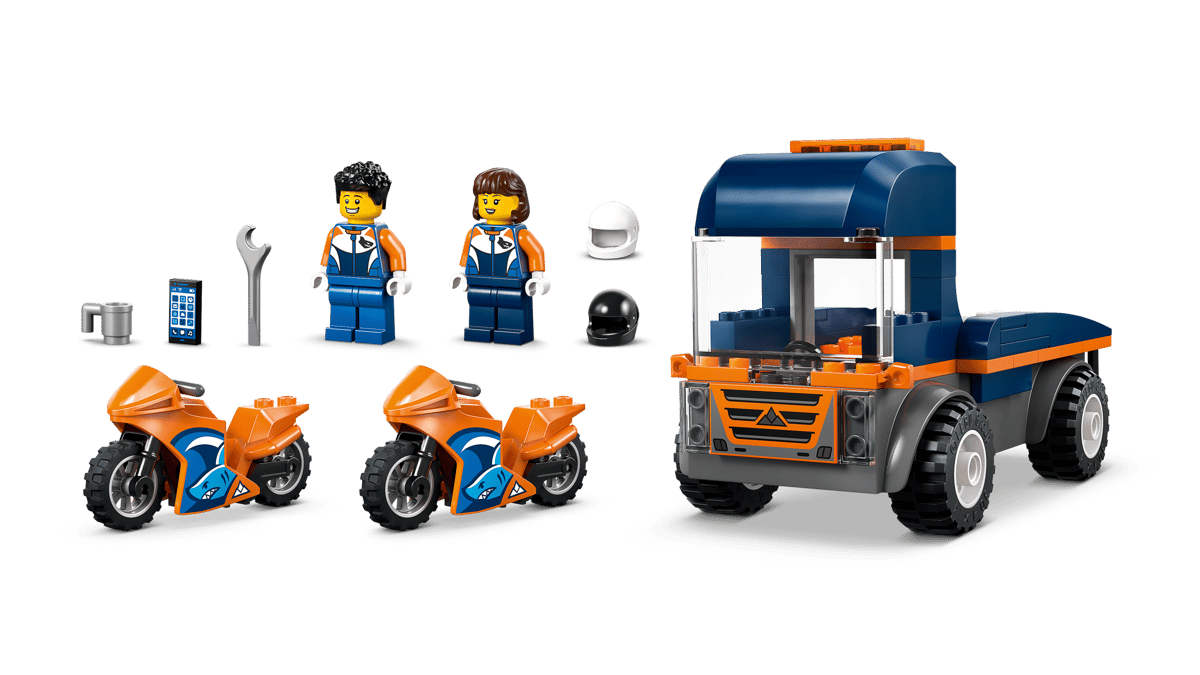 Lego City 60491 Motorcycle Transporter