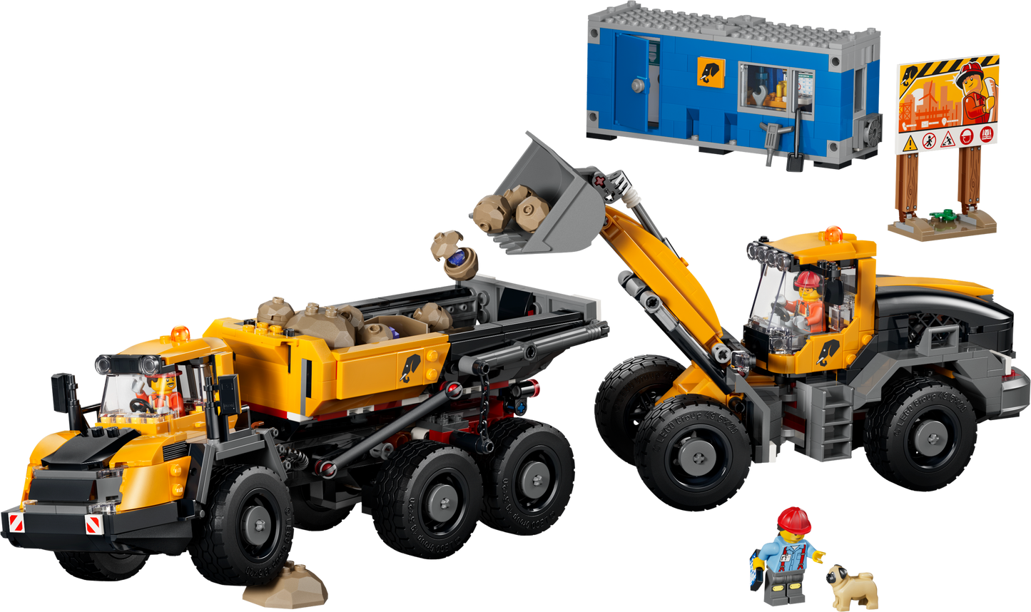 LEGO City Big Vehicles 60494 Dump Truck & Front End Loader