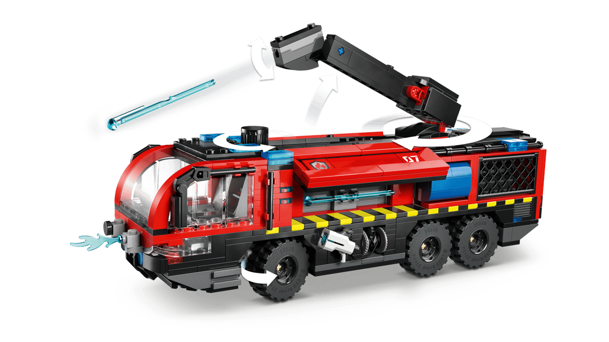 Lego City 60499 Airport Fire Truck