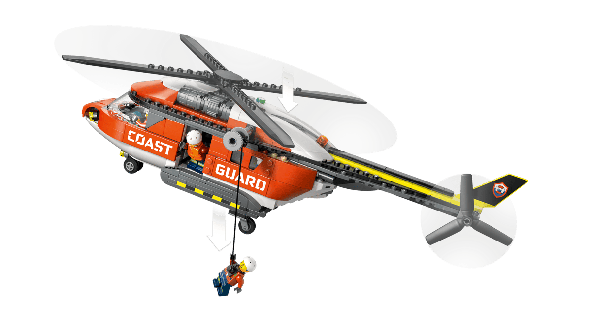 Lego City 60503 Coast Guard Helicopter