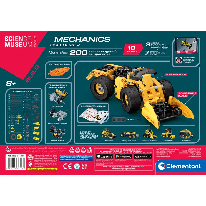 Clementoni  Science Museum Mechanics - Bulldozer