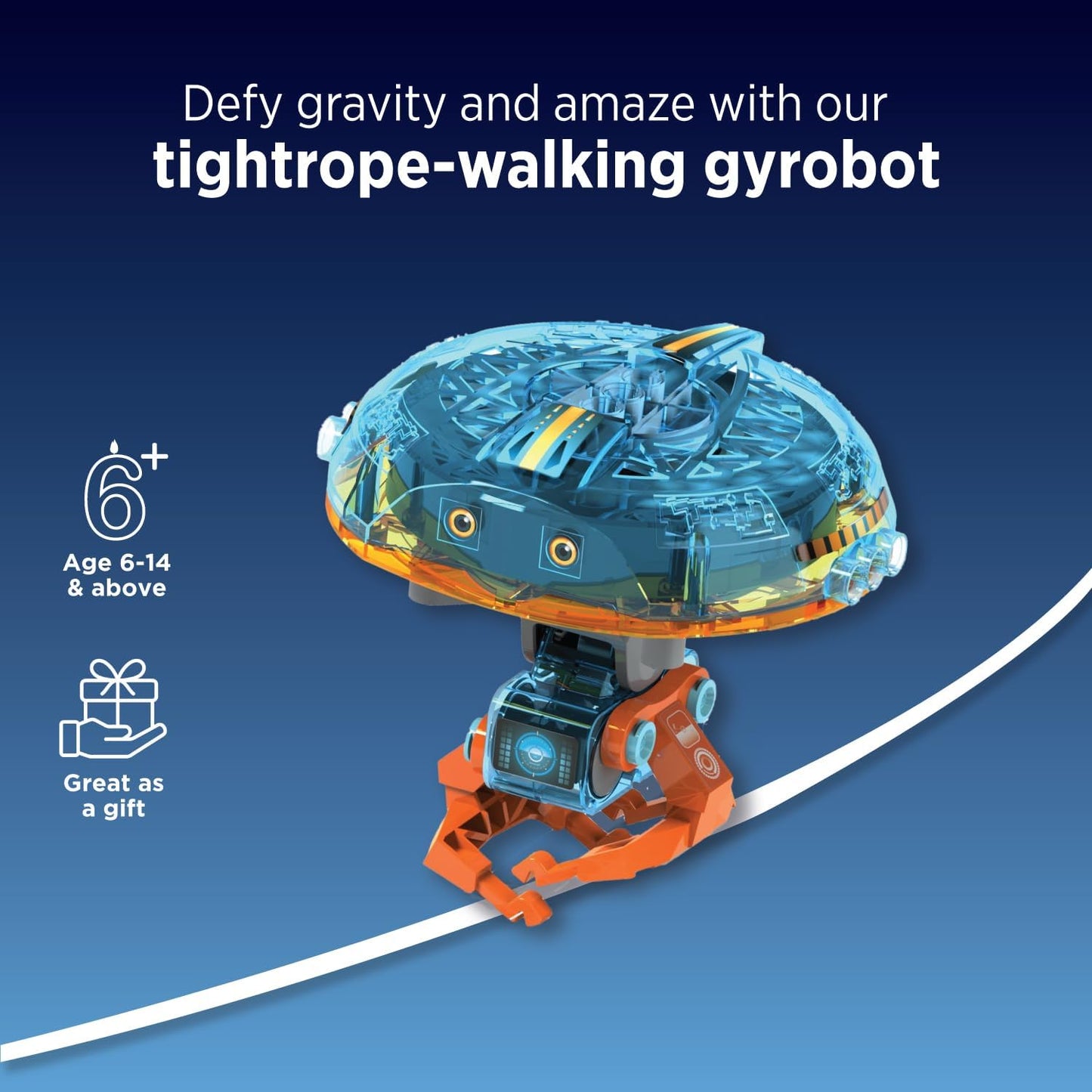 Thames & Kosmos Tightrope Walking Gyrobot