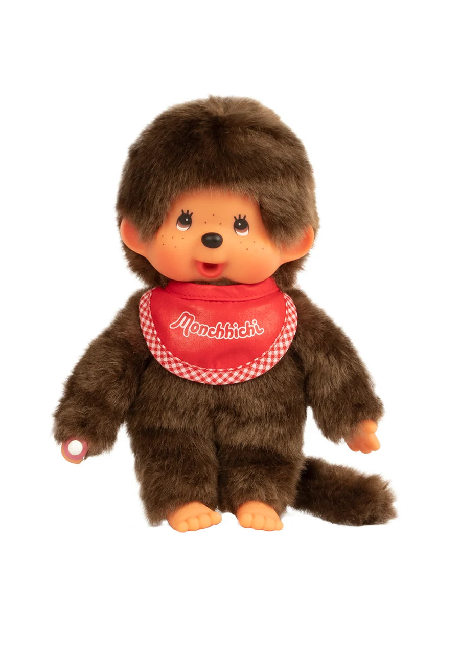 MONCHHICHI 20 cm Boy with bib Red