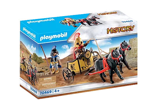 Playmobil 70469 History Achilles and Patroclus with Chariot