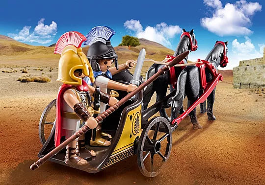Playmobil 70469 History Achilles and Patroclus with Chariot