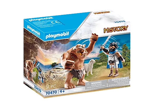Playmobil 70470 History Ulysses and Polyphemus