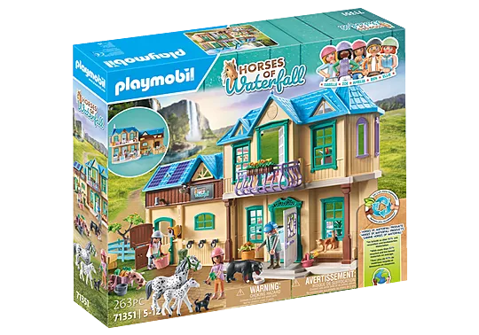 Playmobil 71351 Horses of Waterfall - Waterfall Ranch