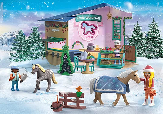 Playmobil 71952 Advent Calendar: Christmas Baking at the Rider Café