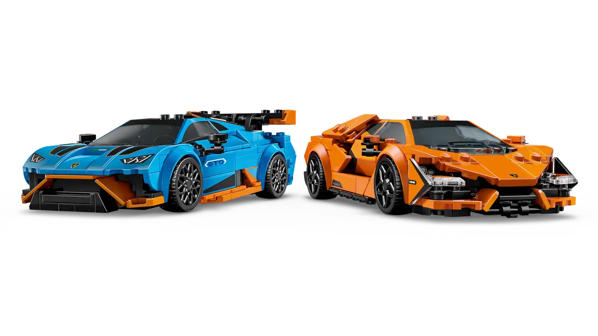 Lego Speed Champions 77238 Lamborghini Revuelto & Huracán STO