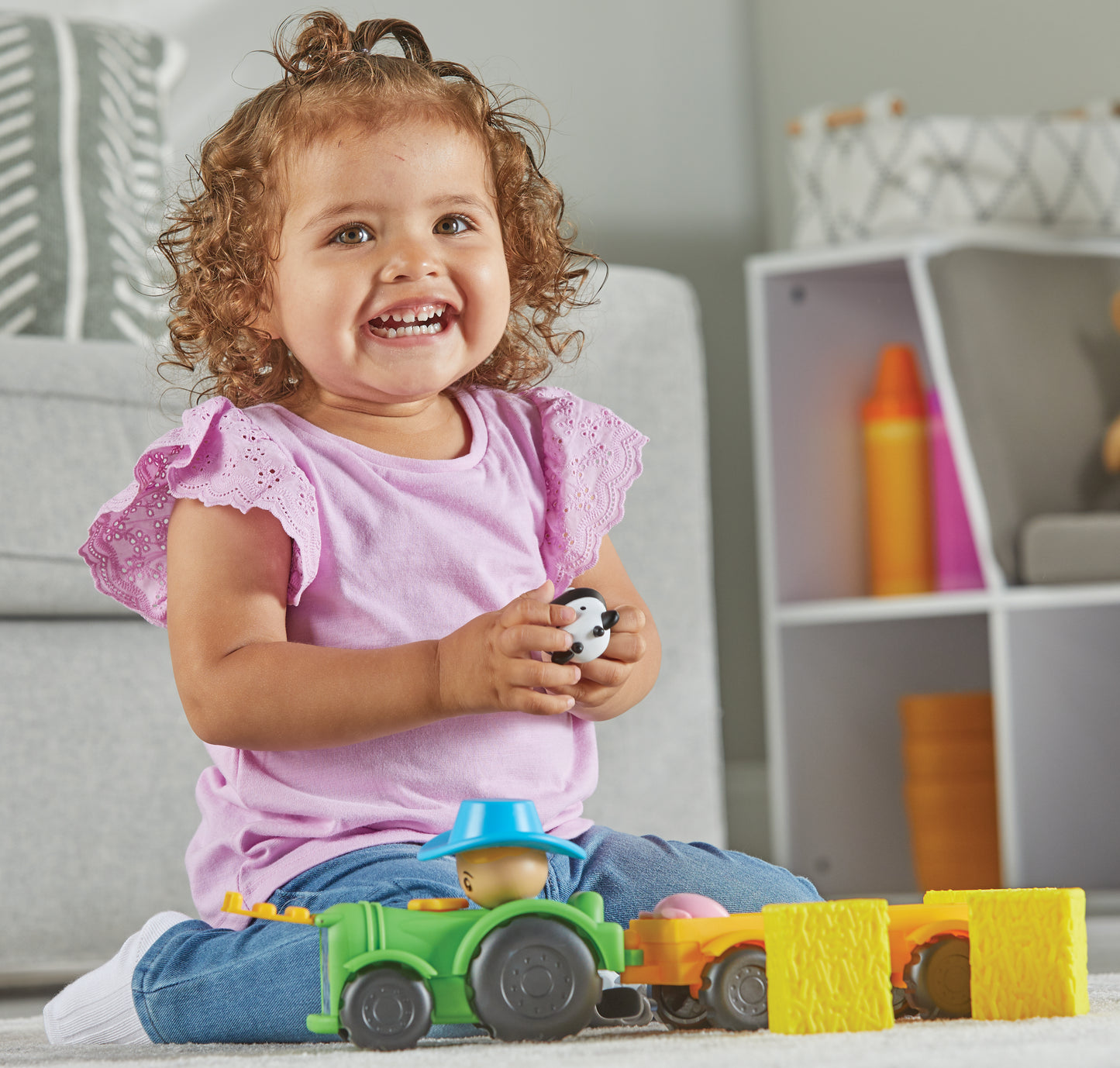 Learning Resources Peeksville™ Haul & Seek Tractor™