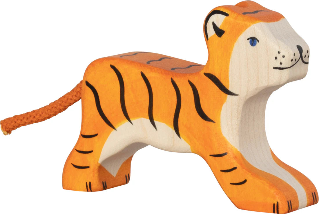 Holztiger Tiger, Running, Small