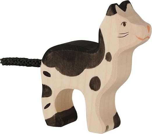 Holztiger Cat, Small, Black/White