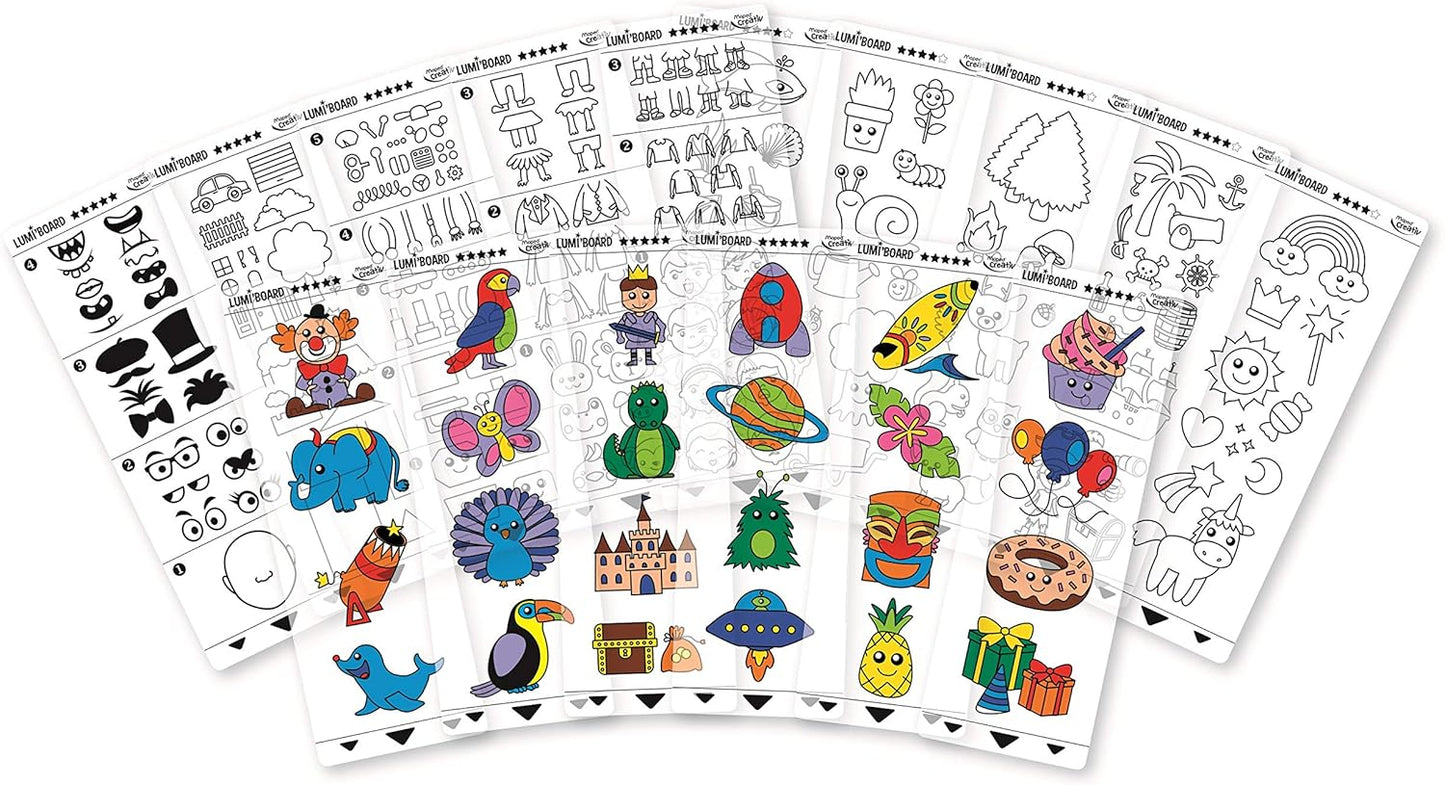 Maped Creativ Lumi Board Drawing Board With Light