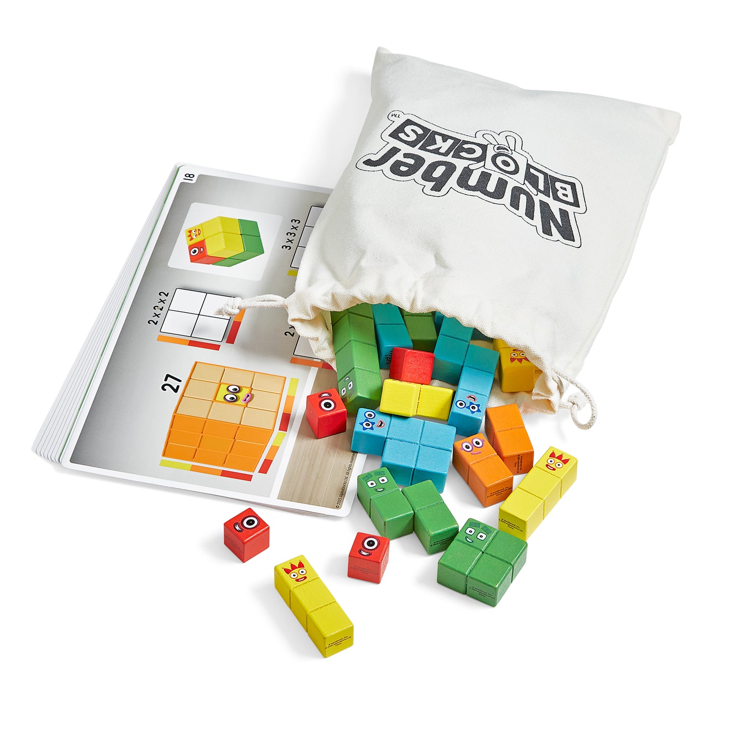 Learning Resources Numberblocks™ Wooden Building Blocks Activity Set