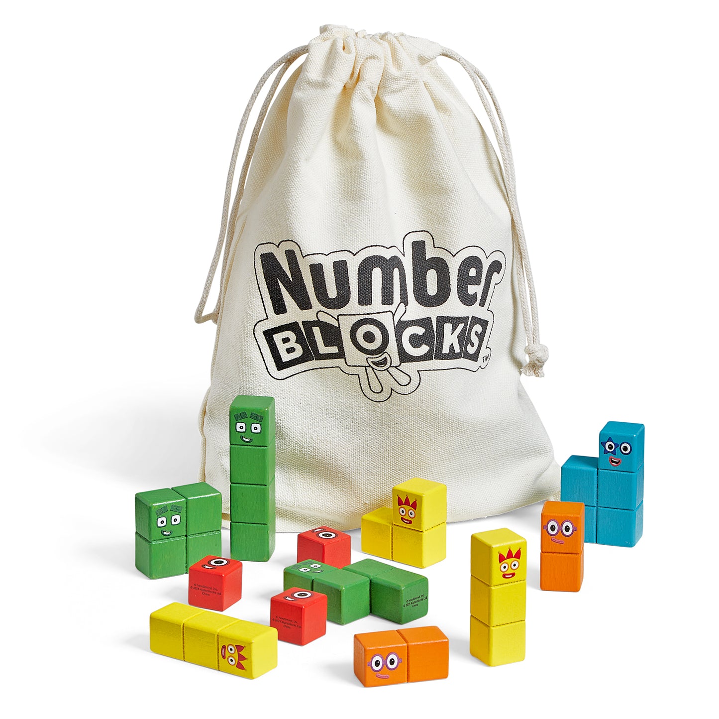 Learning Resources Numberblocks™ Wooden Building Blocks Activity Set