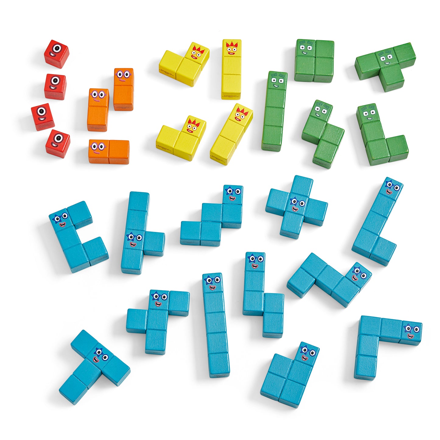 Learning Resources Numberblocks™ Wooden Building Blocks Activity Set