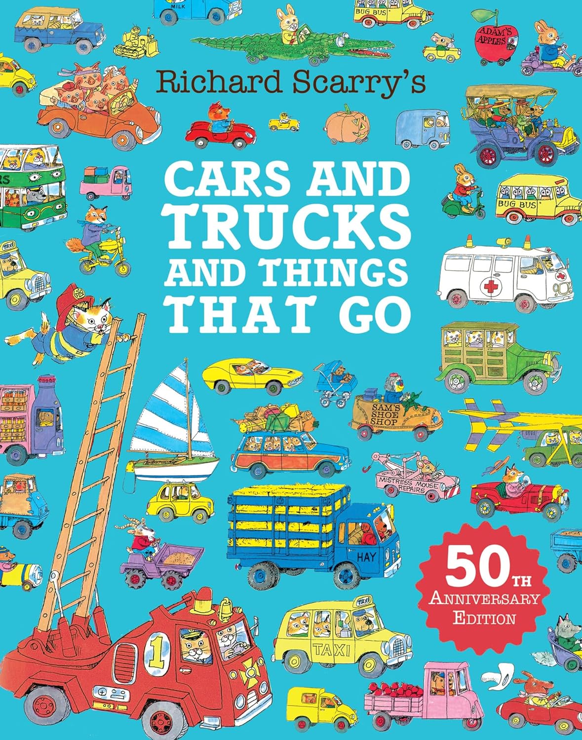 Cars And Trucks And Things That Go (50Th Anniv) (Pb)