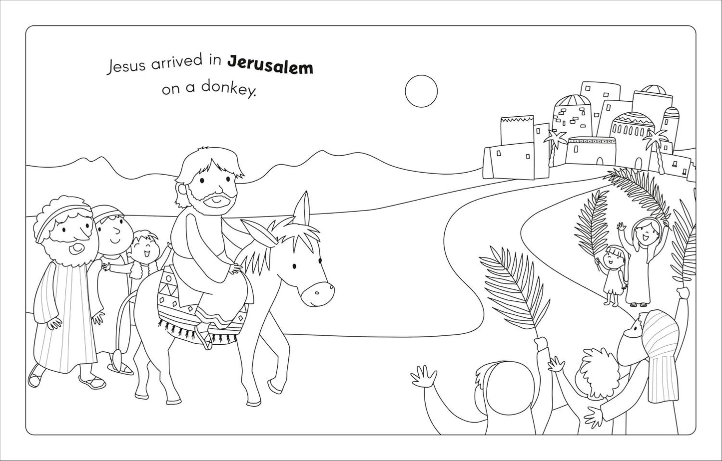 My Very First Bible: Easter Colouring Book (Pb)