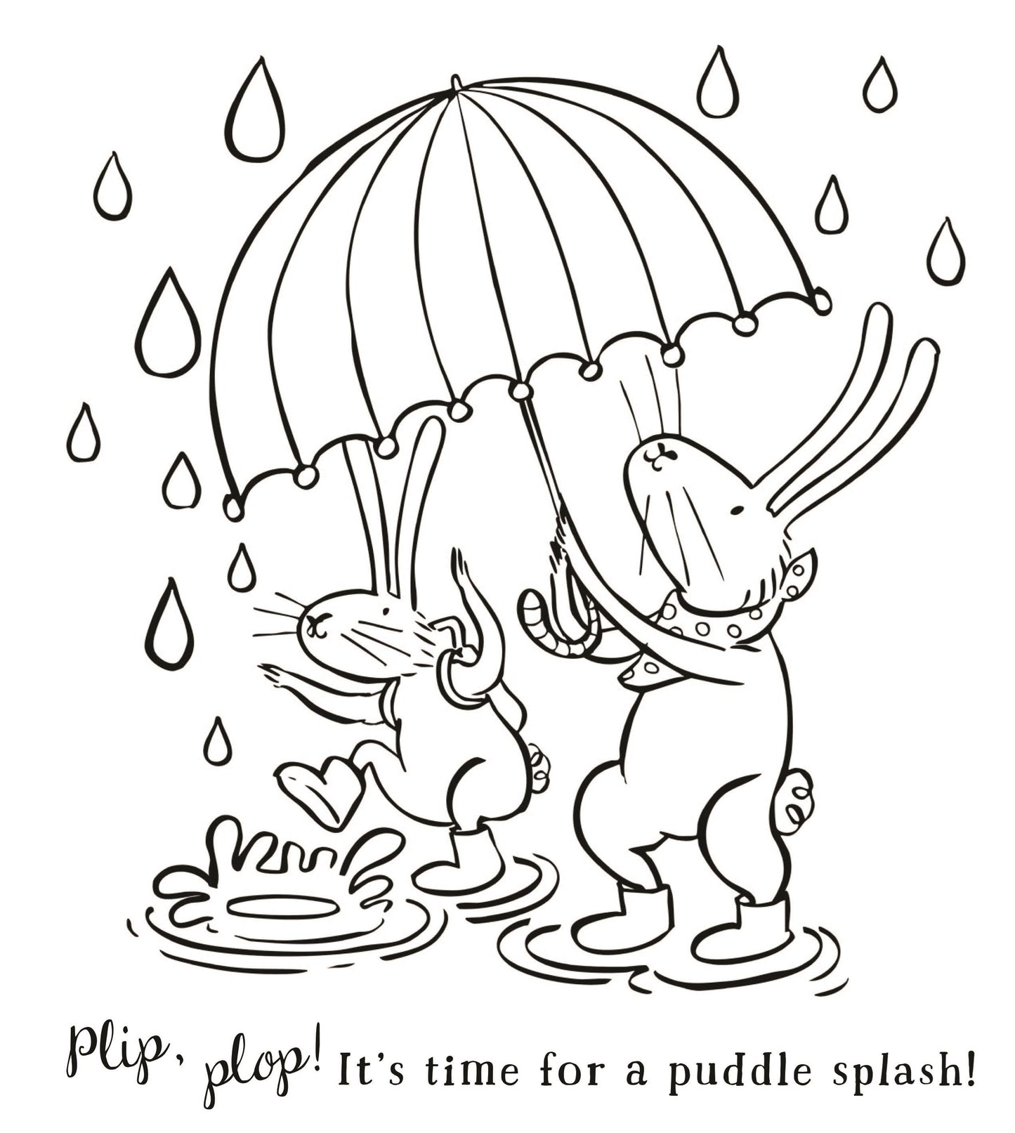 Bunnies Of Hoppity Hill: Colouring Fun (Pb)
