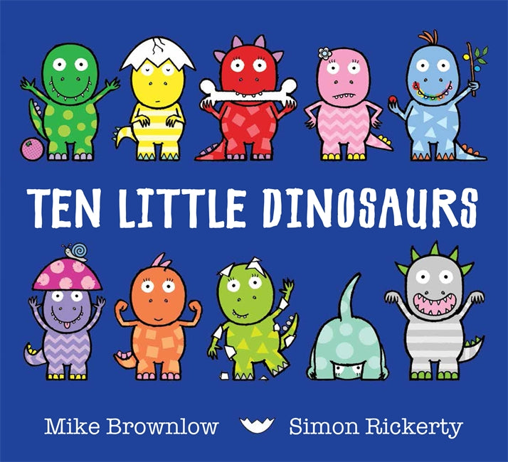Ten Little Dinosaurs (Board)