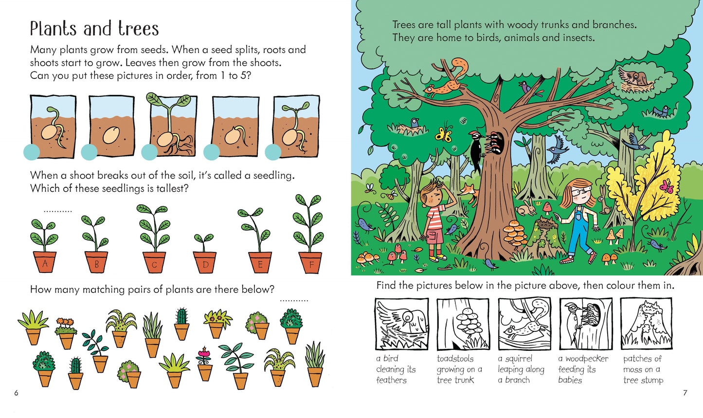 Little Childrens Nature Activity Book