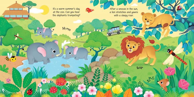 Usborne Zoo Sounds Board Book