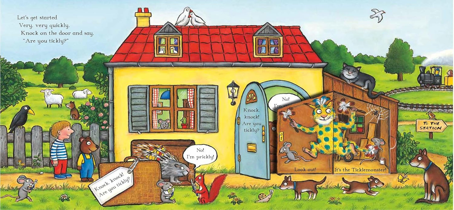 The Tickle Book Board Book