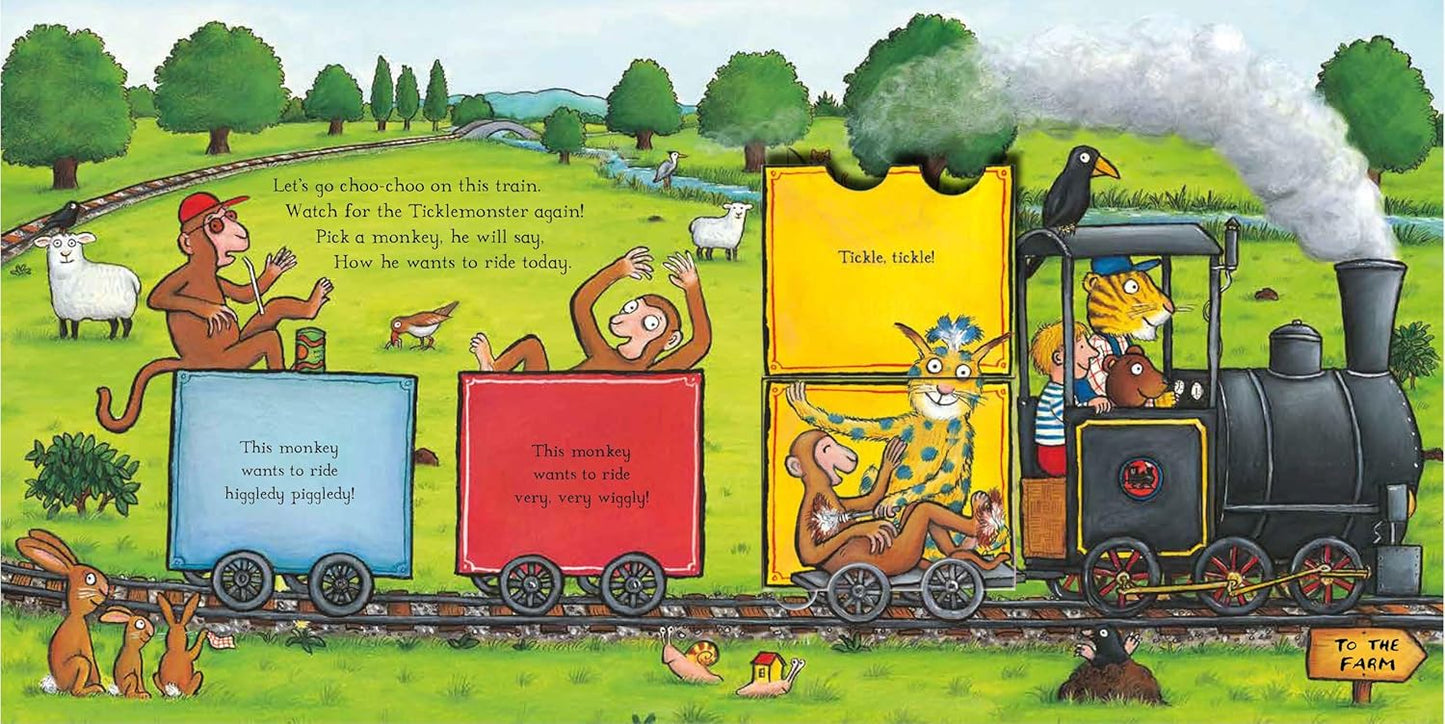 Tickle Book Lift The Flap Board Book