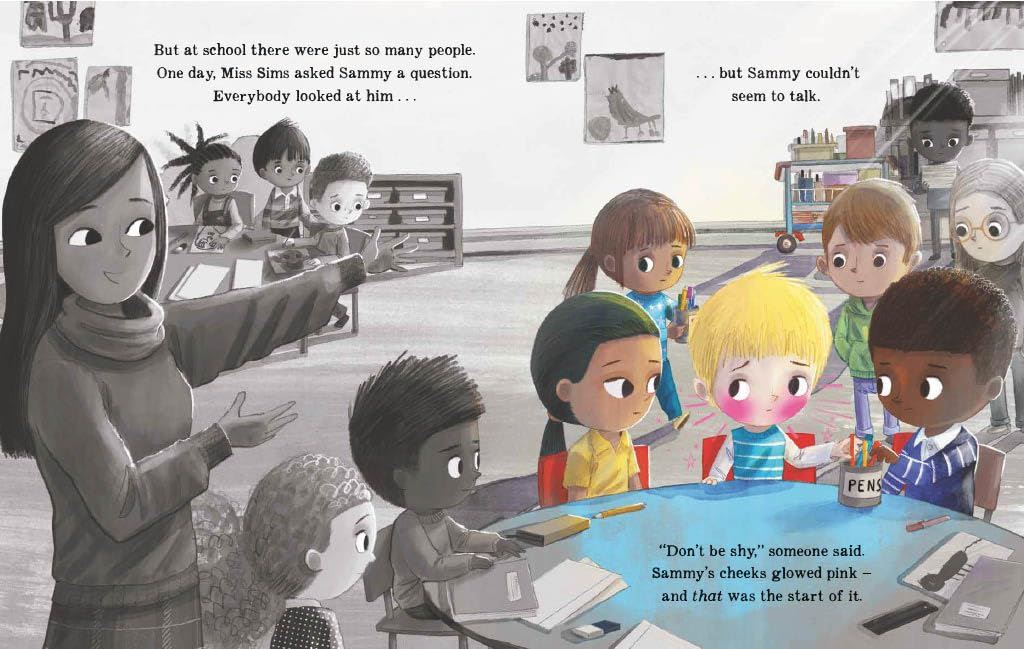 Sammy Feels Shy (A Big Bright Feelings Book) (Pb)