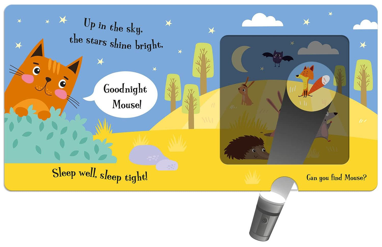 Goodnight Cat: A Magic Torch Book (Hb)