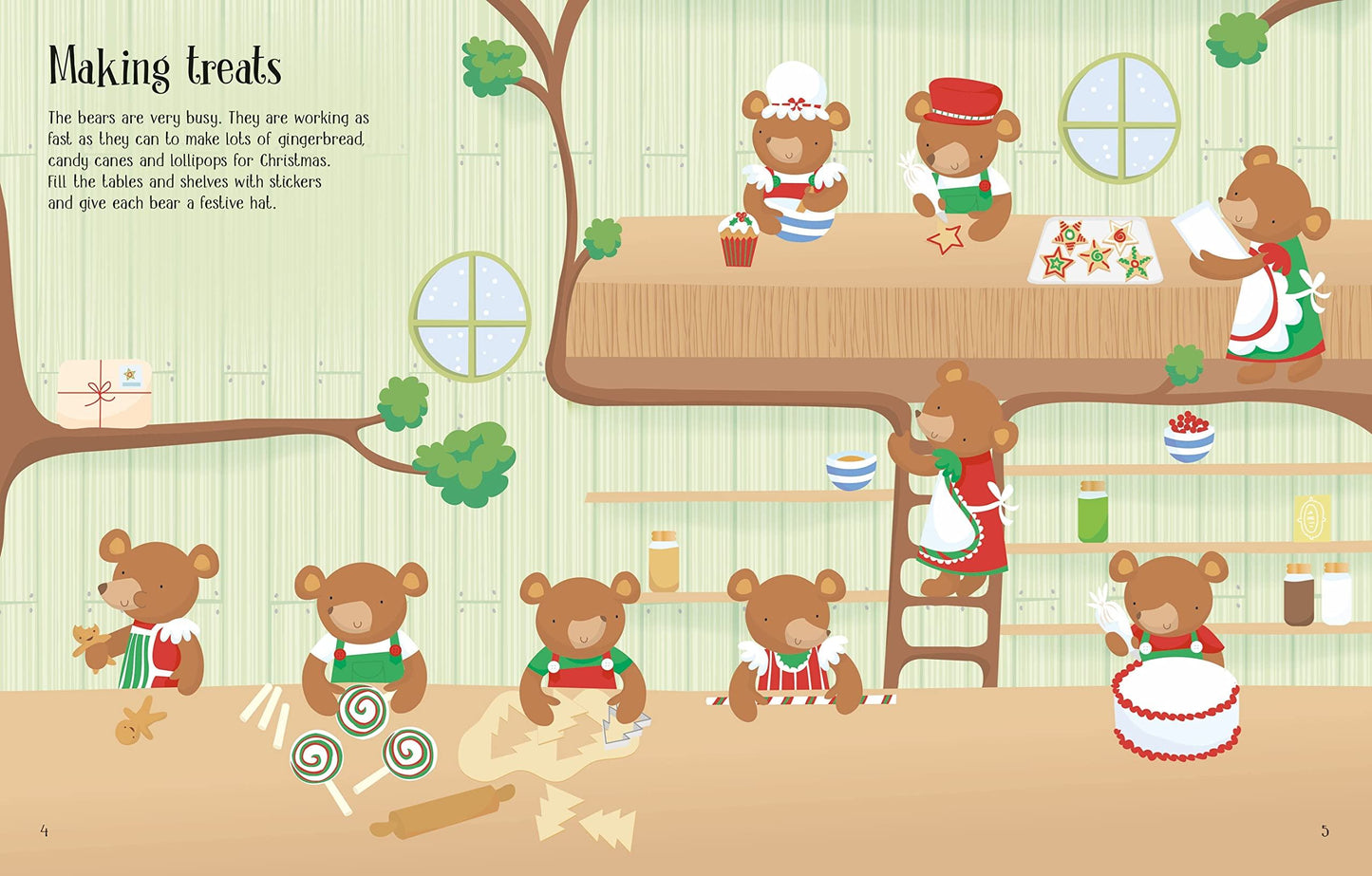 Christmas Sticker Book (Usborne Activities) (Pb)