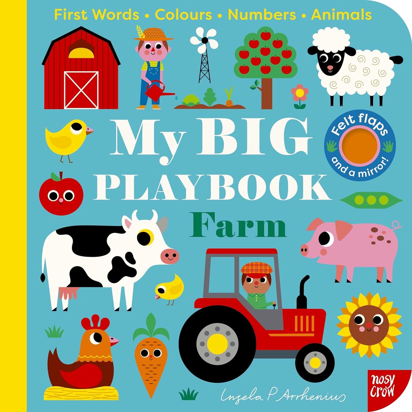 My Big Playbook: Farm (Felt Flaps) (Board)