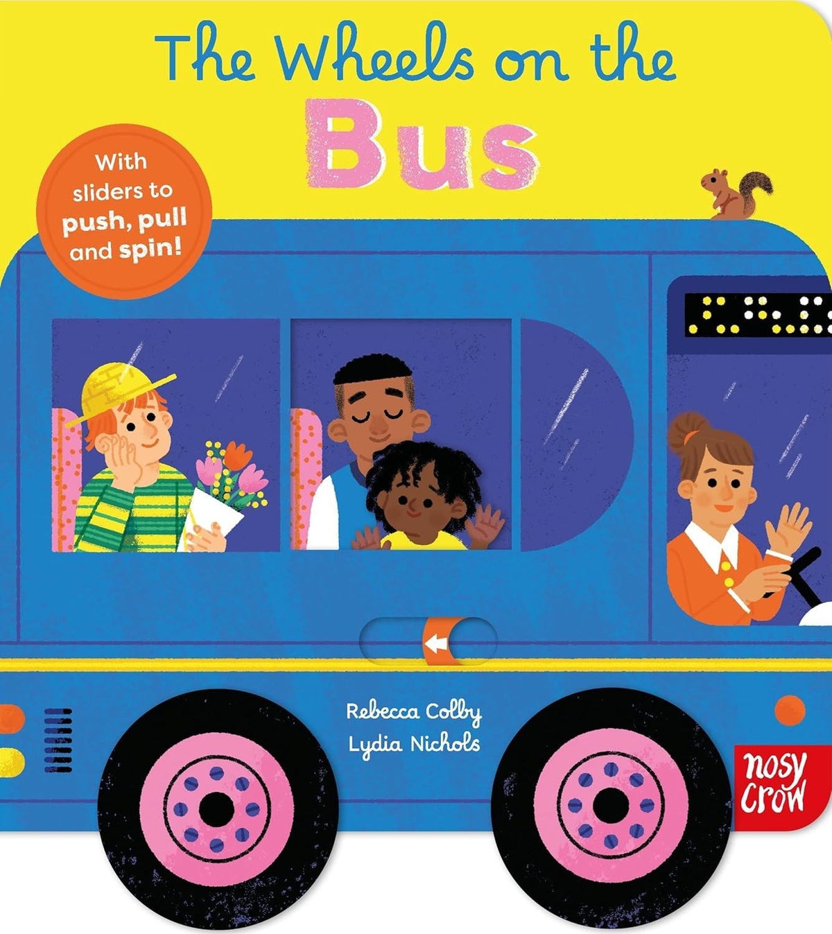 Wheels On The Bus (Push Pull Spin) (Board)