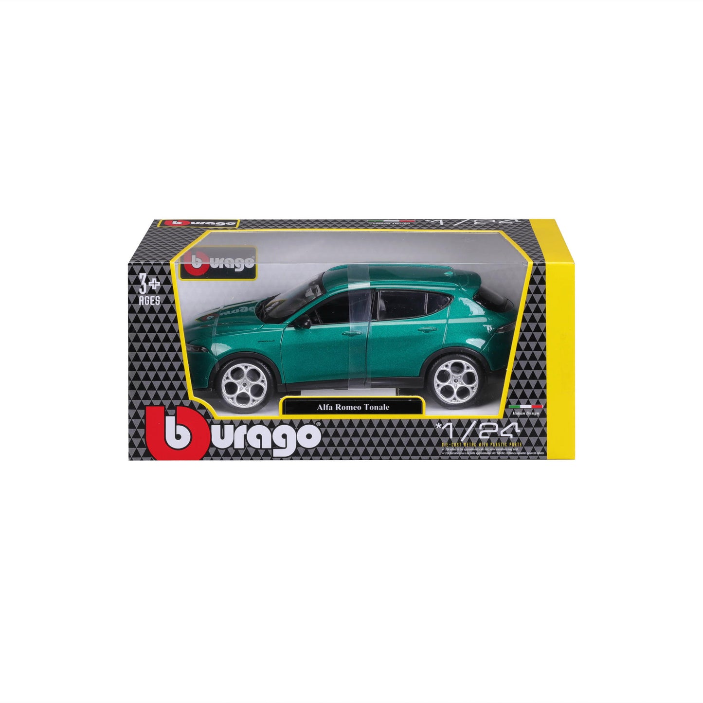 Bburago 1:24 Alfa Romeo Tonale Green
