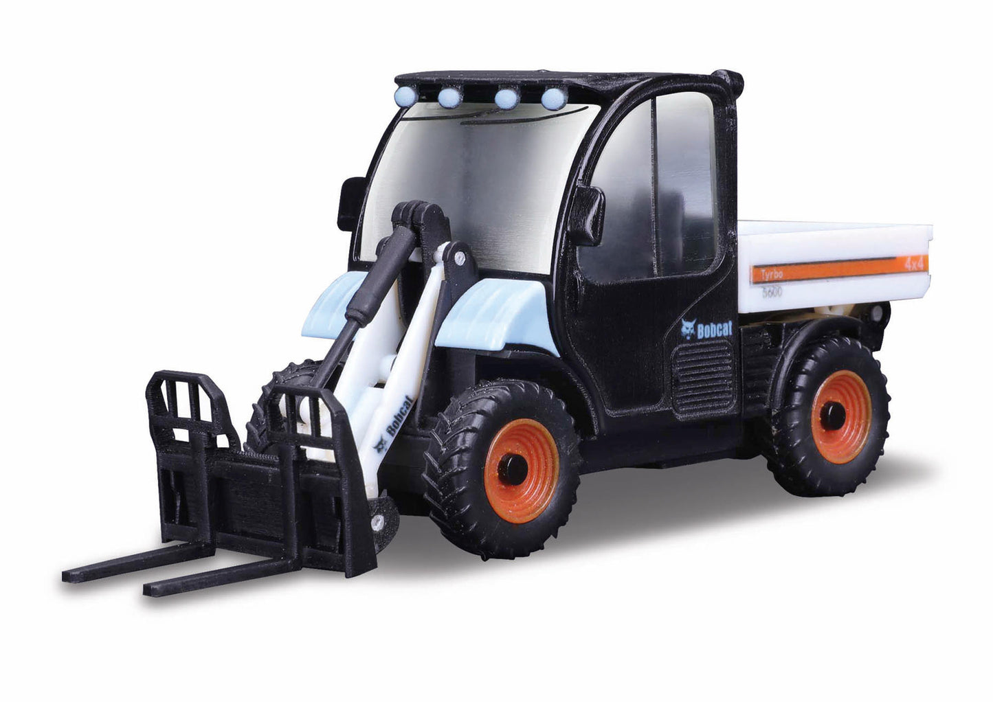 Bburago 10Cm Bobcat Toolcat 5600 W/ Pallet Fork