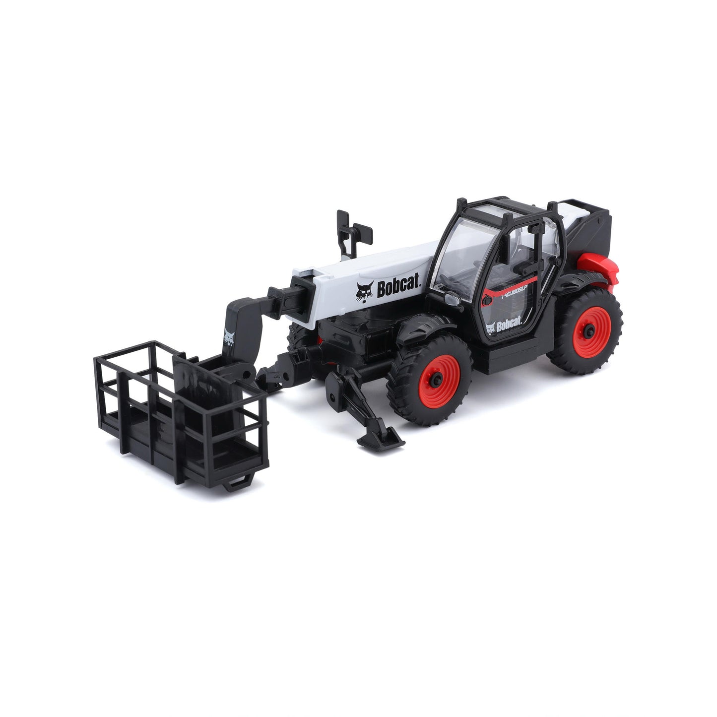 Bburago 10Cm T40.180SLP Telehandler W/Man Platform