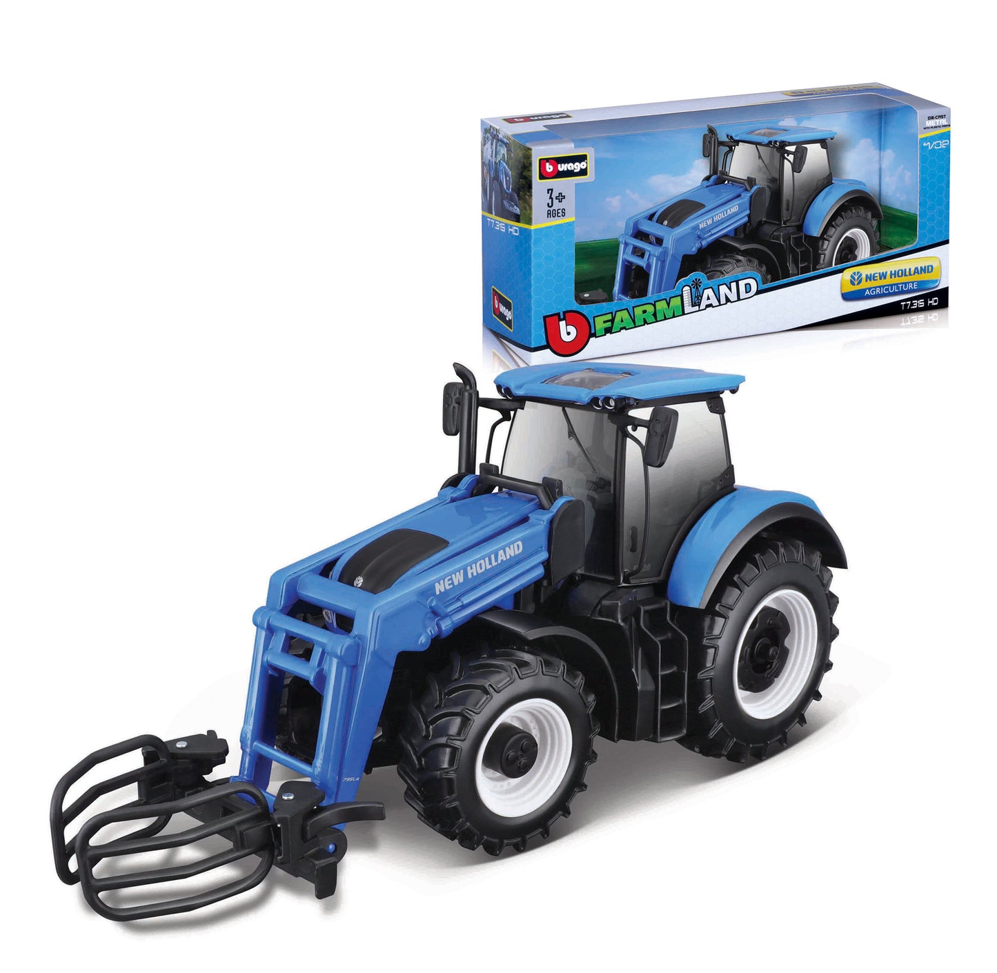Bburago New Holland T7.315 With F/L