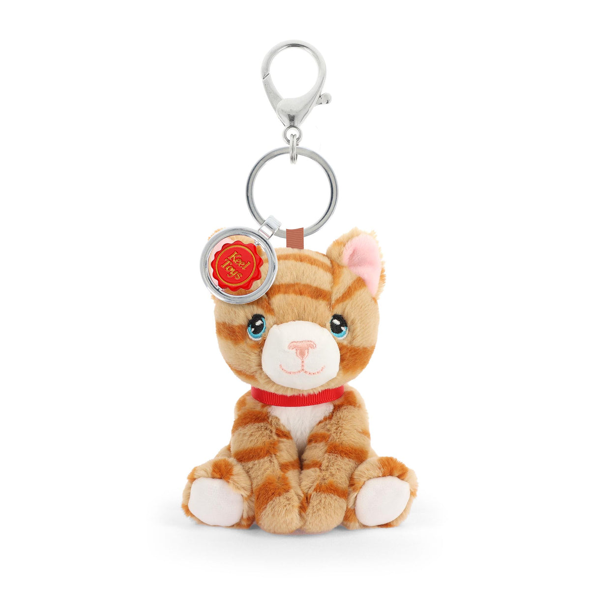 Keel Toys 12cm Keeleco Bag Charm Puppy & Kitty Love 8 Asstd