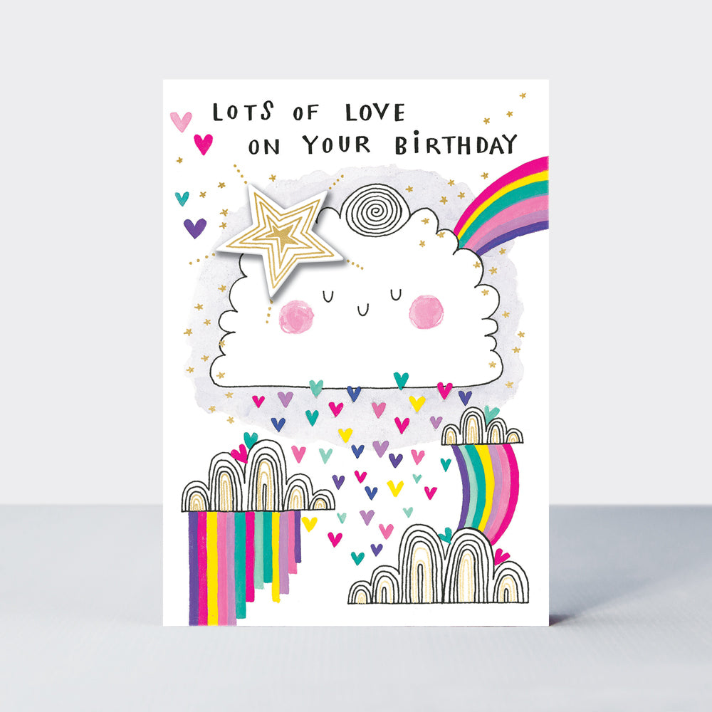 Rachel Ellen Bewitched - Lots of Love on Your Birthday Card