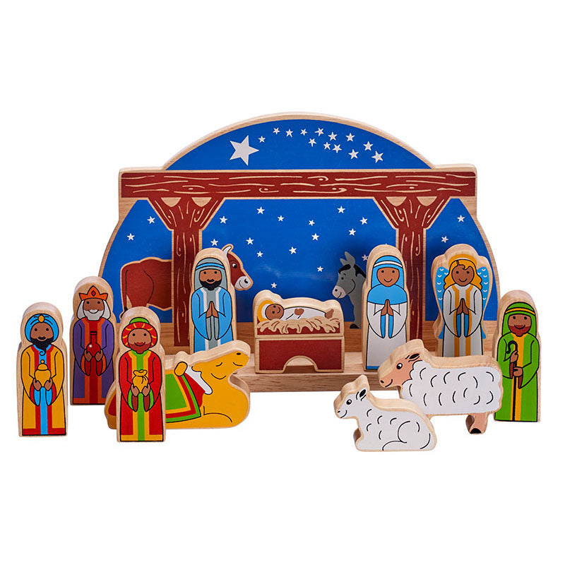 Lanka Kade Deluxe Starry Night Nativity - 11 Characters