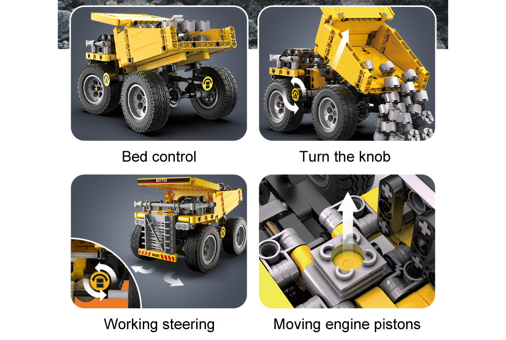 Cada Heavy Duty Haul Truck - 372 pcs