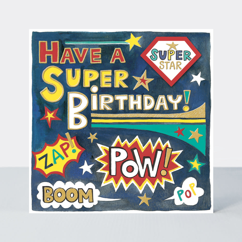 Rachel Ellen Chatterbox - Super Birthday/Text Card