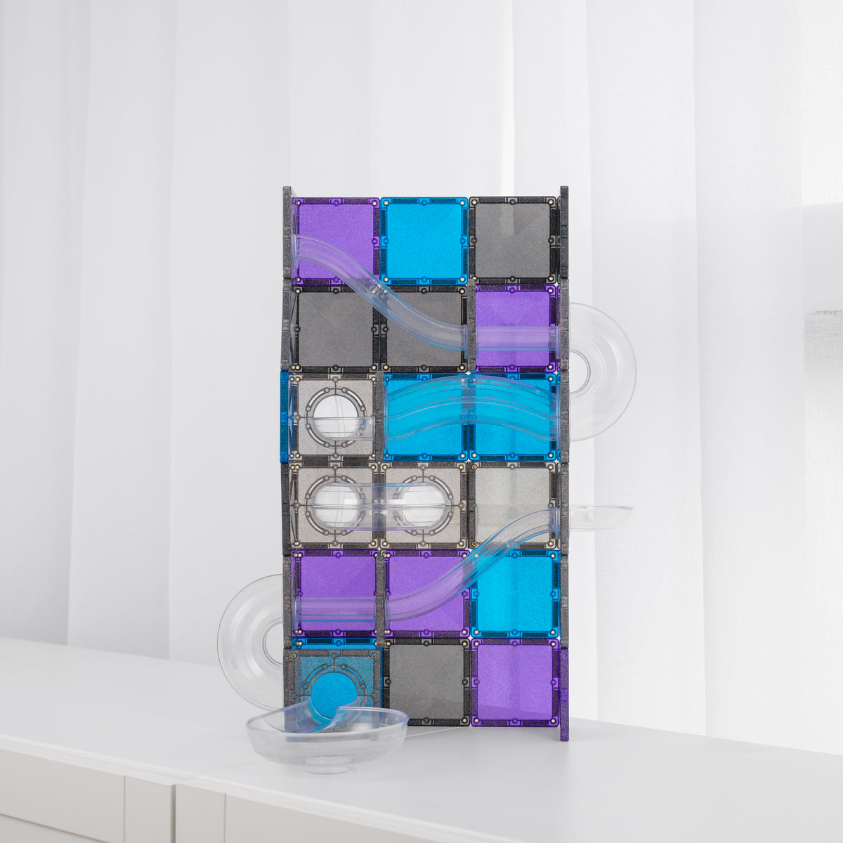 Connetix Tiles Ball Run Galaxy Pack 61 pc