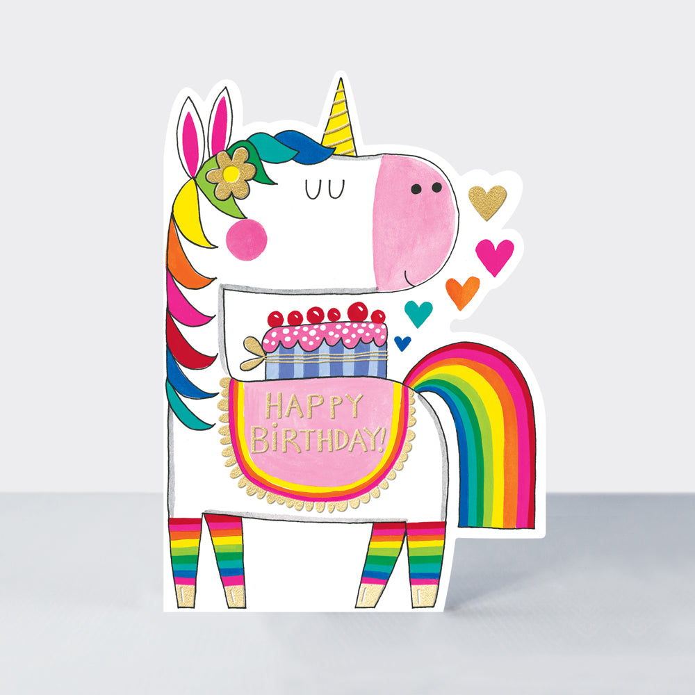 Rachel Ellen Cookie Cutters - Happy Birthday/Unicorn Card